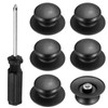 SPOKKI Set of 6 Bakelite Pot Lid Handles Universal Knobs