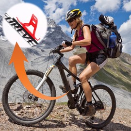 2 Pcs Bike Bottle Cage Adapter,Bottle Mount Adapter,Adjustable Alt Position Cage Mounts Water Bottle Cage Mount Brackets for MTB Road Mountain Bike