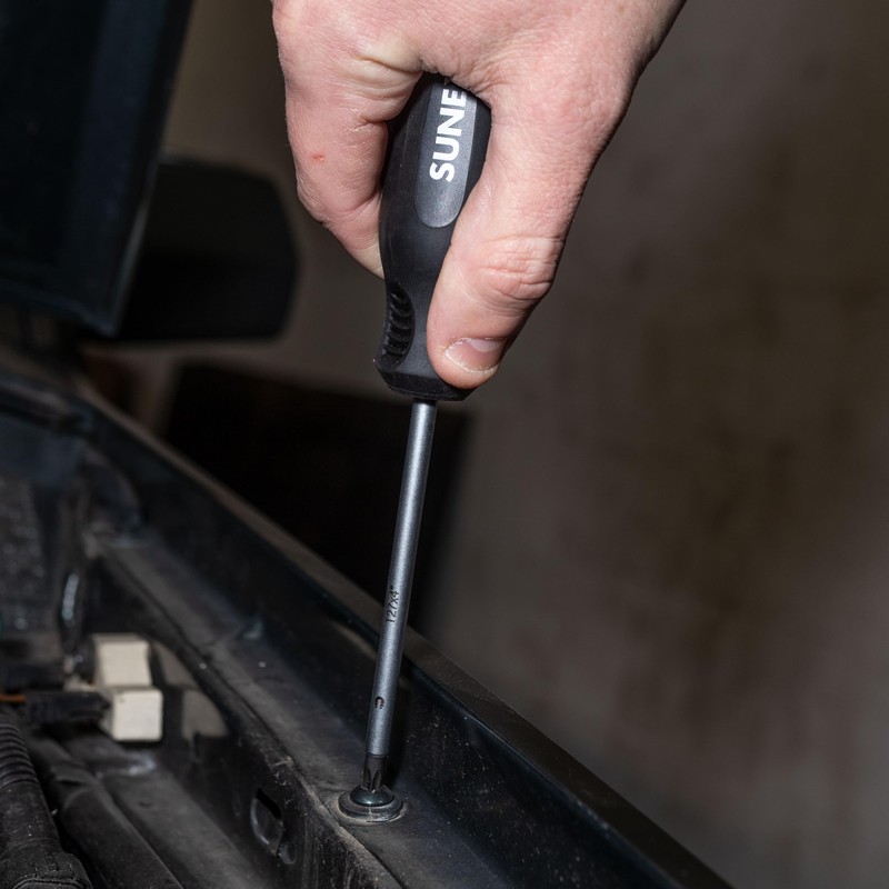 SUNEX TOOLS SXTSD8 Torx® Magnetic Screwdriver Set in EVA Foam,