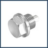 VekAuto 2 Set M16x1.5 Oil Drain Plug Aluminum Alloy Silver