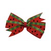 Watermelon Hair Bow (one layer alligator clip)