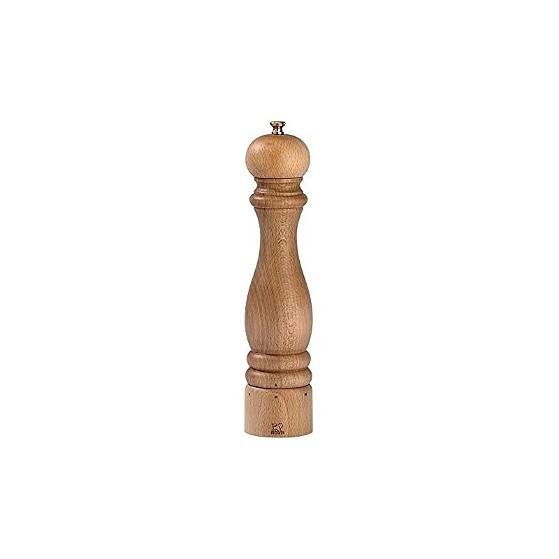 PEUGEOT Paris u'Select Manual Pepper Mill-Adjustable Grinder-Beechwood, Natural, 30 cm