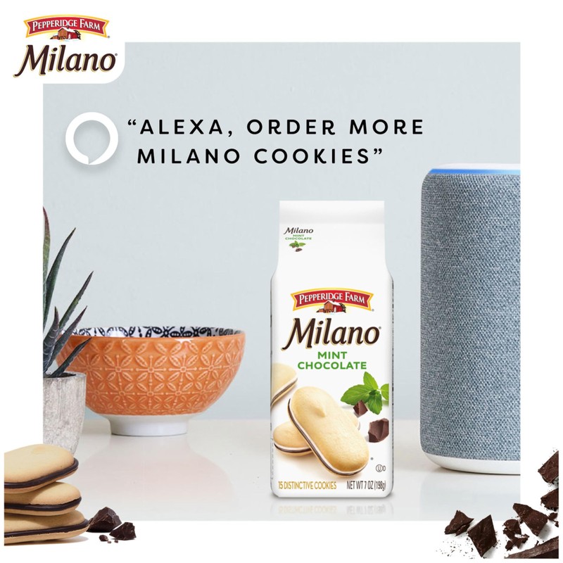 Pepperidge Farm Milano Mint Chocolate Cookies 7 Ounce 15 Cookies