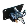 Marine Boat Anchor Windlass Winch Switch Aluminum Plate 2 Way