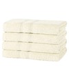 DARWEN STAR Hand Towels - Pack of 4 100% Egyptian