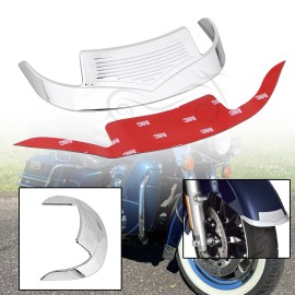 Unbranded Replacement Chrome Front Fender Accent Fit for Harley Electra Glide FLH models