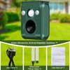 Cat Repellent Outdoor 2 Pack, Solar Animal Repeller Ultrasonic with