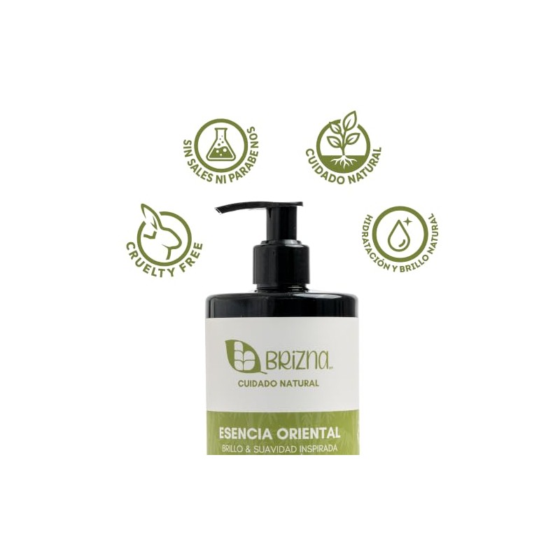 Brizna Esencia Oriental Shampoo con Arroz, Bambú y Jojoba |