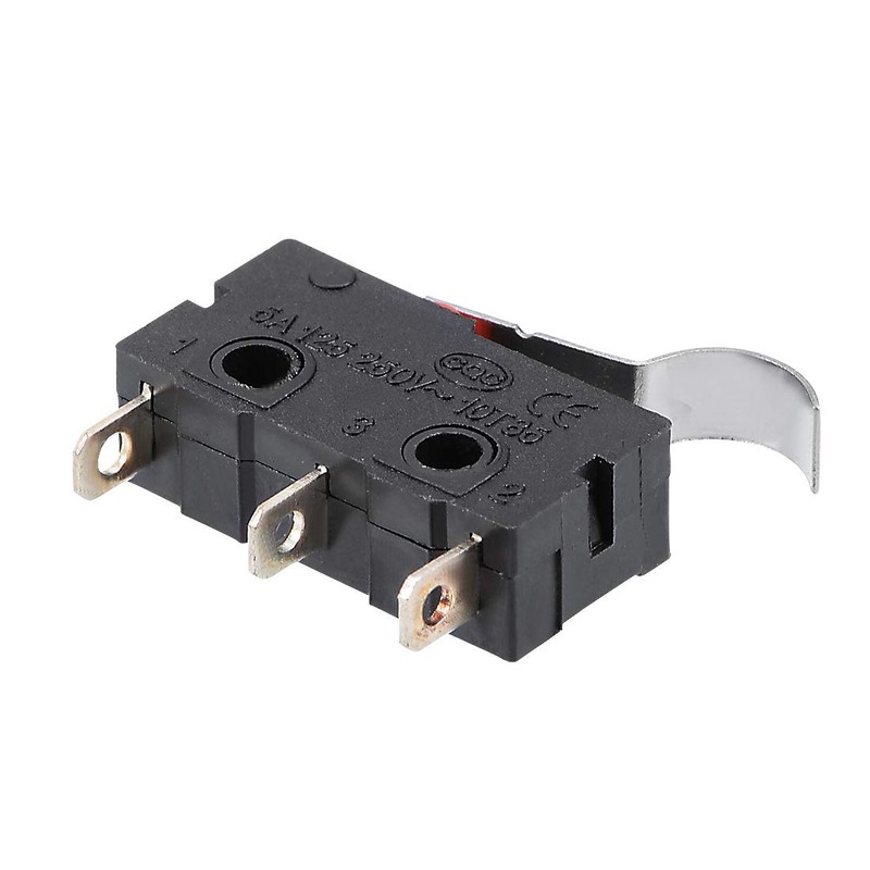 sourcing map 5pcs 3 Pin Mini Micro Limit Switch Long
