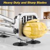 French Fry Cutter, Ruooson Professional Potato Cutter Slicer with 1/2