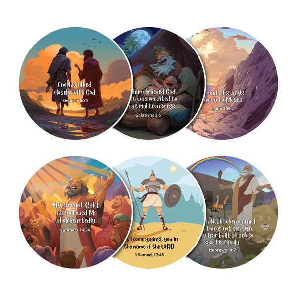 GLORILIGHT HD Disc Set Heroes of The Faith for Boys,