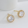 Gold Stud Earrings for Women 14K Gold Earrings Ladies Earrings