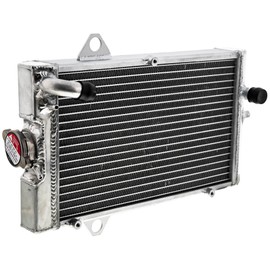 NICHE Radiator for Yamaha Raptor 700 700R 1PE-WE246-00-00 2 Row with Cap