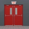 Ciata Ultra Bright LED Decorative Red Exit Sign & Emergency