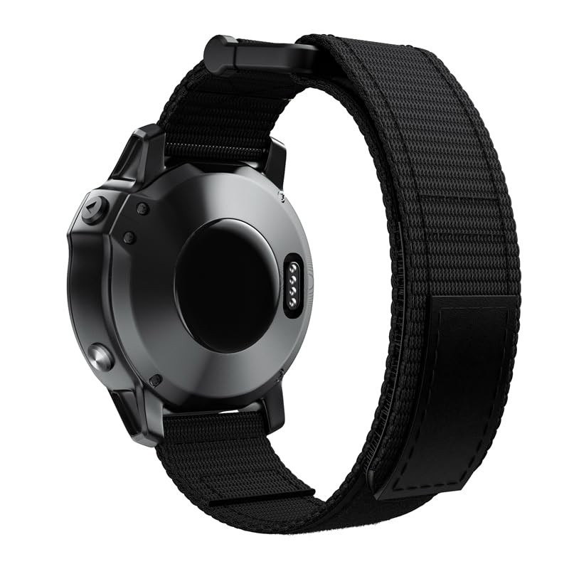 Nylon Strap for Garmin Fenix 6X/5X/3/3 HR/D2 Charlie/Descent MK2 26