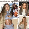 22 Inch 30# Deep Wave Bulk Hair Extensions for Boho