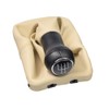 Yoegerery 5 Speed Gear Stick Shift Knob Leather boot for