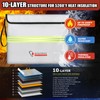 ROLOWAY Fireproof Document Bag (14 x 11 inch) with 5200℉