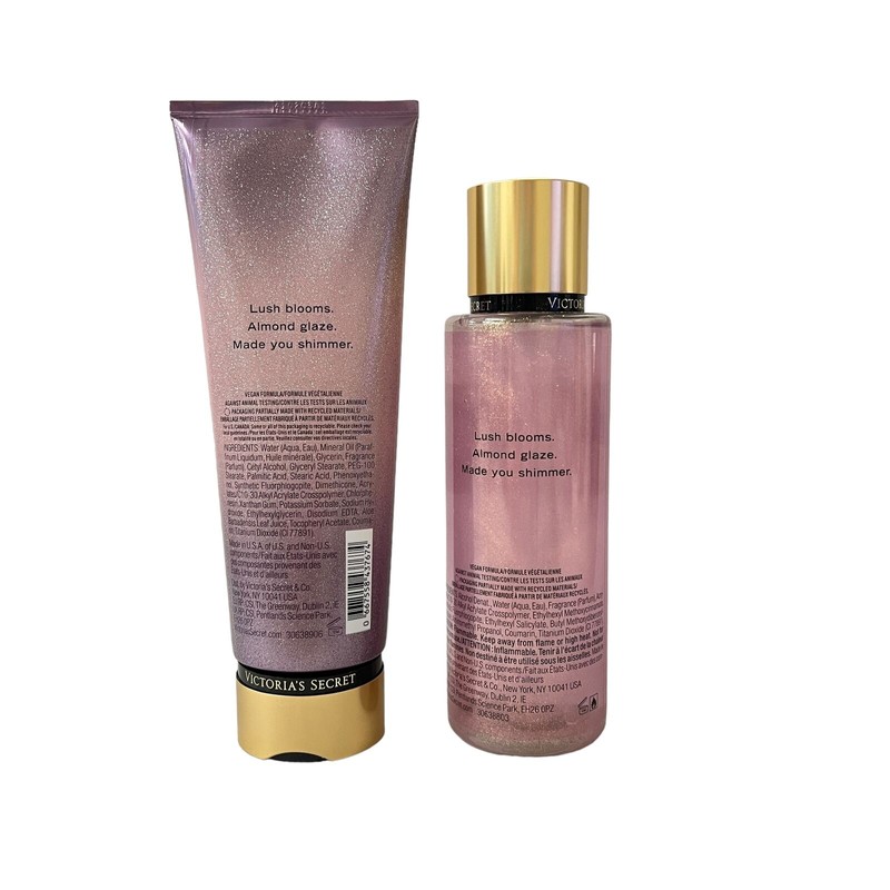 Victoria's Secret Velvet Petals Shimmer Fragrance Mist and Body Lotion
