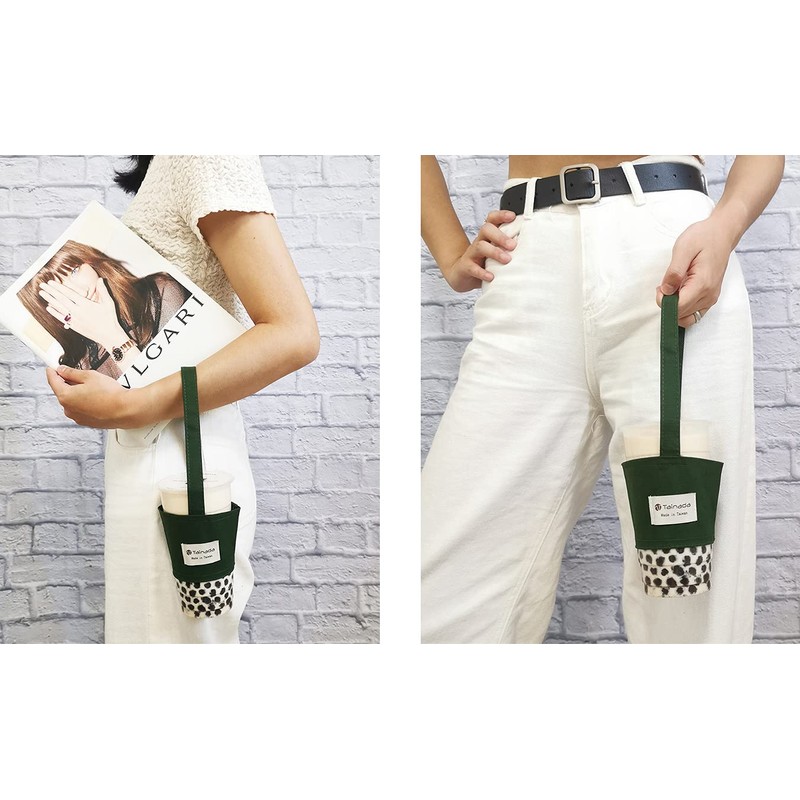 Portable Beverage Cup Foldable Holder Carrier (2 PCs Set), Tainada