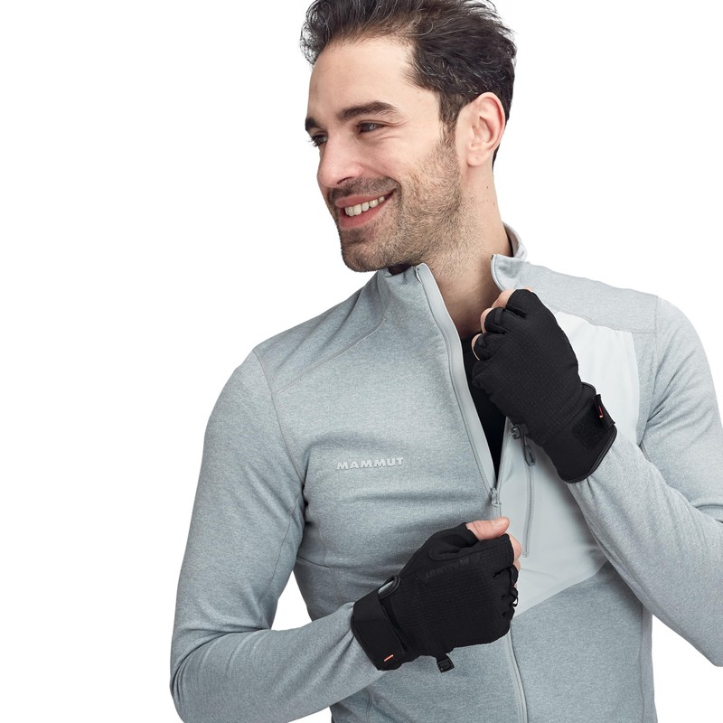 Mammut Pordoi Gloves, Men's, Black, S, Black