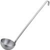 Vollum 1-Piece Ladle Heavy Duty Thick Stainless Steel - 8