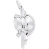 Rembrandt Sterling Silver Colonial Bonnet Charm by Rembrandt