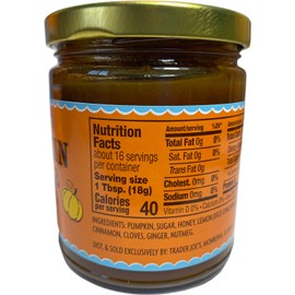 Trader Joe's Pumpkin Butter (Pack of 3)