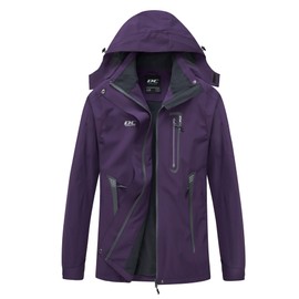 Diamond Candy Waterproof Rain Jacket Women Lightweight Outdoor Raincoat Hooded for Hiking skiing
