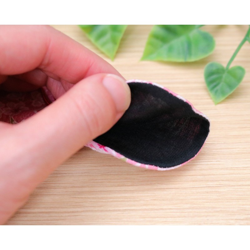 Eyelash Craft Fan Holder, 8.7 inches (22 cm), Cherry Blossom