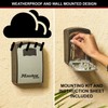 MASTER LOCK Extra Large Key Safe Wall Mounted, XL 106