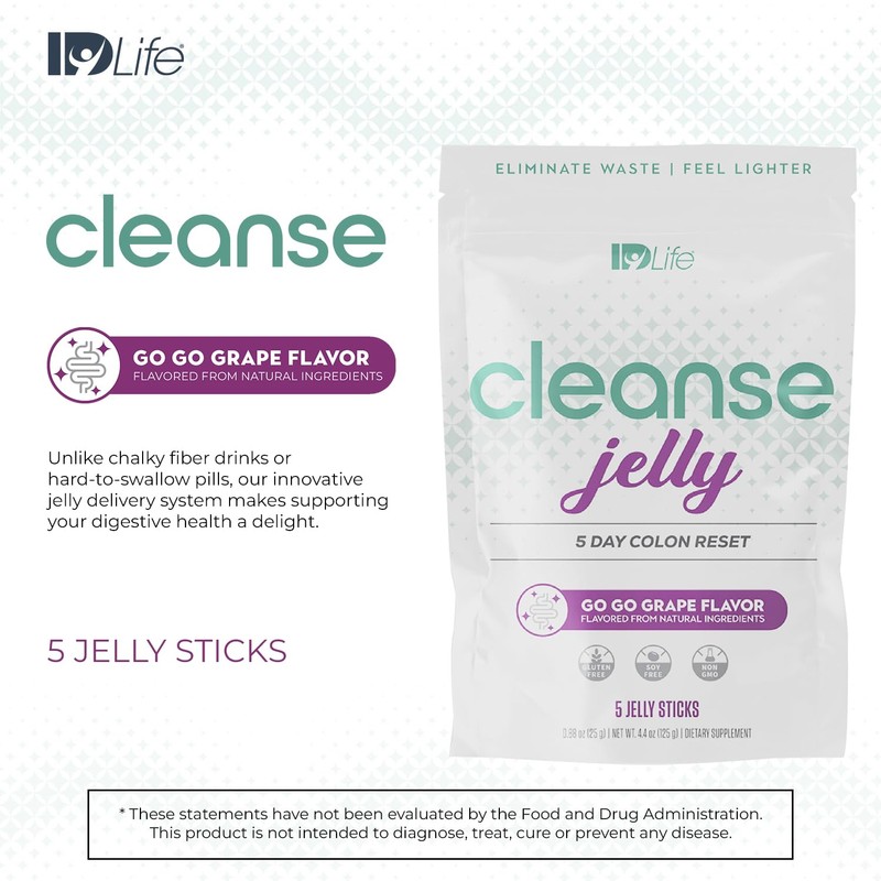 IDLife - Cleanse Jelly - Prune & Apple Juice Prebiotic