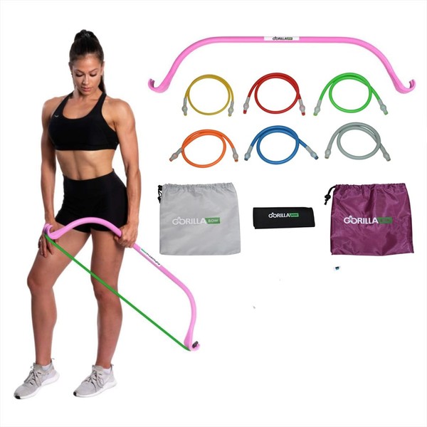 Lite Gorilla Bow Exercise Bow with Resistance Bands Workout Equipment