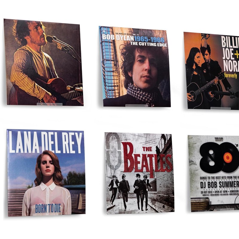 Vinyl Record Wall Mount Vinyl Holder Acrylic Records Storage Wall