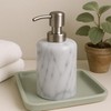 Creative Home Natural Marble SPA Collection Lotion Liquid Soap Dispenser