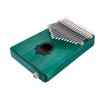 17-Key Kalimba Portable Thumb Piano Mahogany Wooden Body with Build