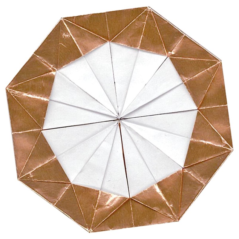 Kurasawa P0093 Gold Silver Copper Origami 10 Sheets 30 Sheets