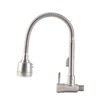 Wall-Mounted Kitchen Faucets 2 Water Modes High Arc Single Handle