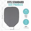 Palms-O-Aces Pickleball Paddle Cover (Gray)