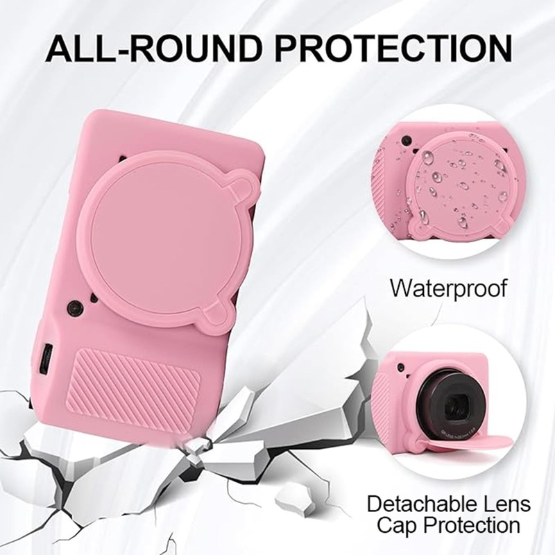 Rieibi GRIII/GRIIIx Case,Silicone Camera Case for GR III/GR IIIx with