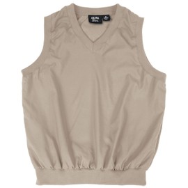 Akwa Made in USA Men's Microfiber Water Repellent V-Neck Pullover Vest