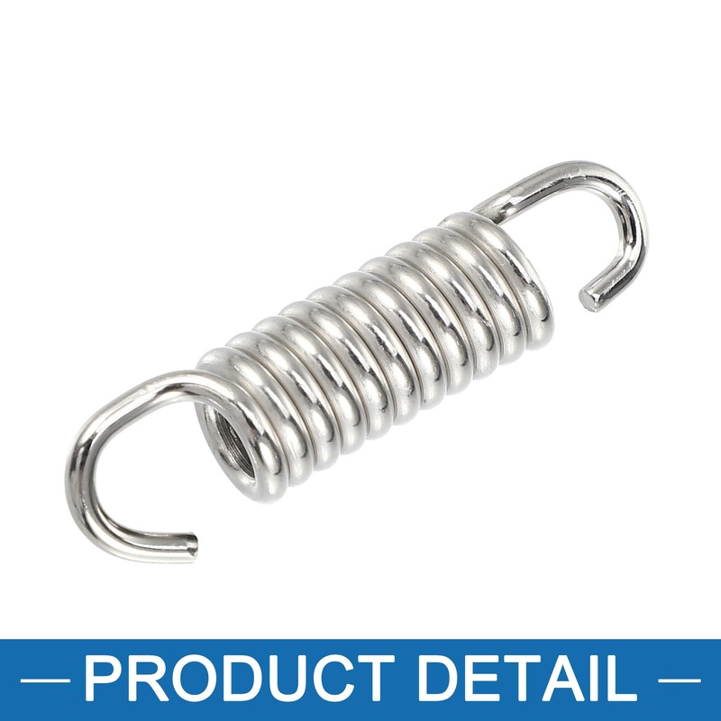 A ABSOPRO Motorcycle Muffler Exhaust Pipe Spring 43mm 1.69" (Set