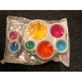 Posada Exclusives 2 Pack Baby Simple Dimple Fidget Toy Anti Stress Toy Autism Sensory Pop Bubble