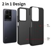 for TCL K32/K33 5G 2025 Case with Tempered Glass Screen