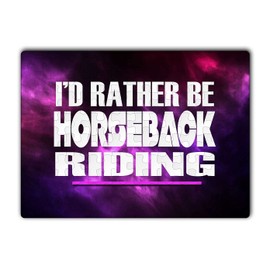 Makoroni - I'd Rather BE Horseback Riding - Jigsaw Puzzle 80 pcs, DesM87