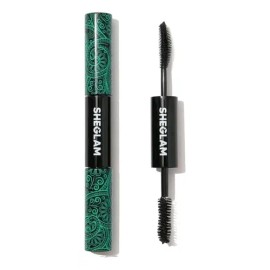 Máscara de Pestañas Sheglam All-In-One 24K, 2 en 1 Voluminizador y a Prueba de Agua