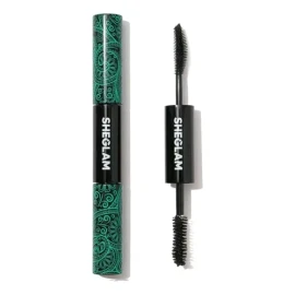 Máscara de Pestañas Sheglam All-In-One 24K, 2 en 1 Voluminizador y a Prueba de Agua