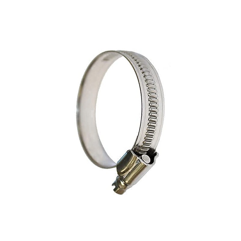 Hose Clamps Adjustable Pipe Clamps (Pack of 10) Galvanised Worm