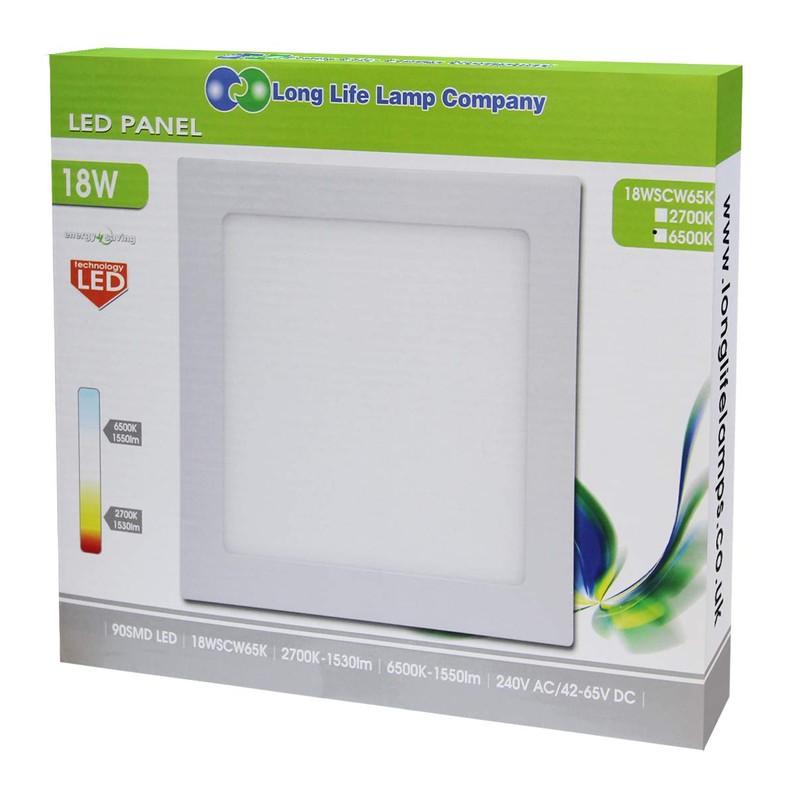 18W LED Square Recessed Ceiling Flat Panel Down Light Ultra