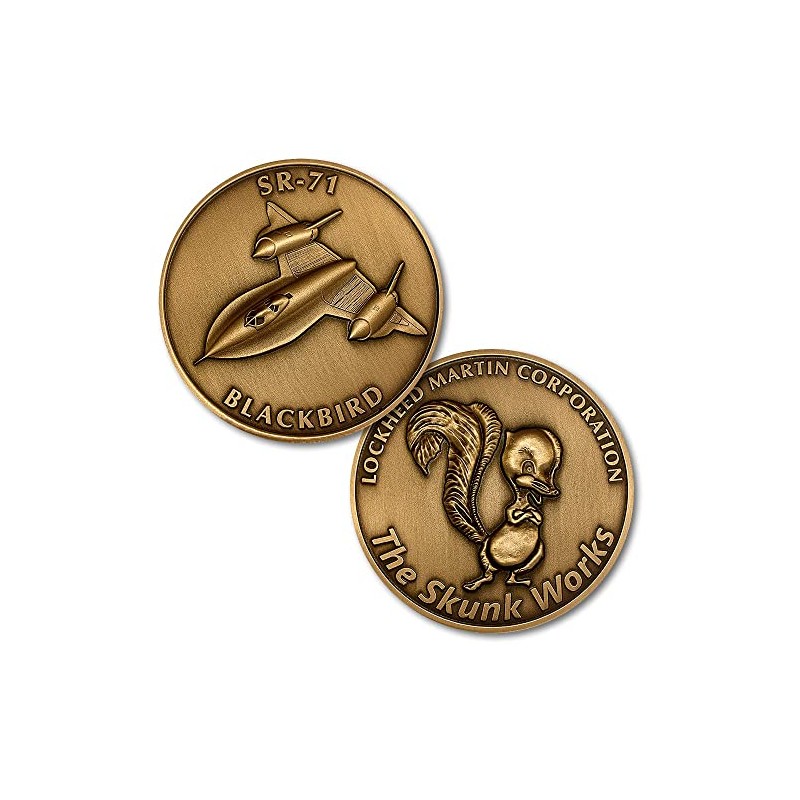 Lockheed Skunk Works SR-71 Challenge Coin